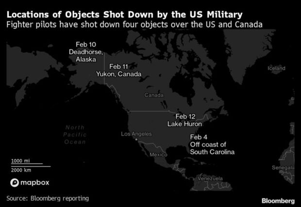 Pentagon update on 4th 'object' shot down, Super Bowl LVII & more