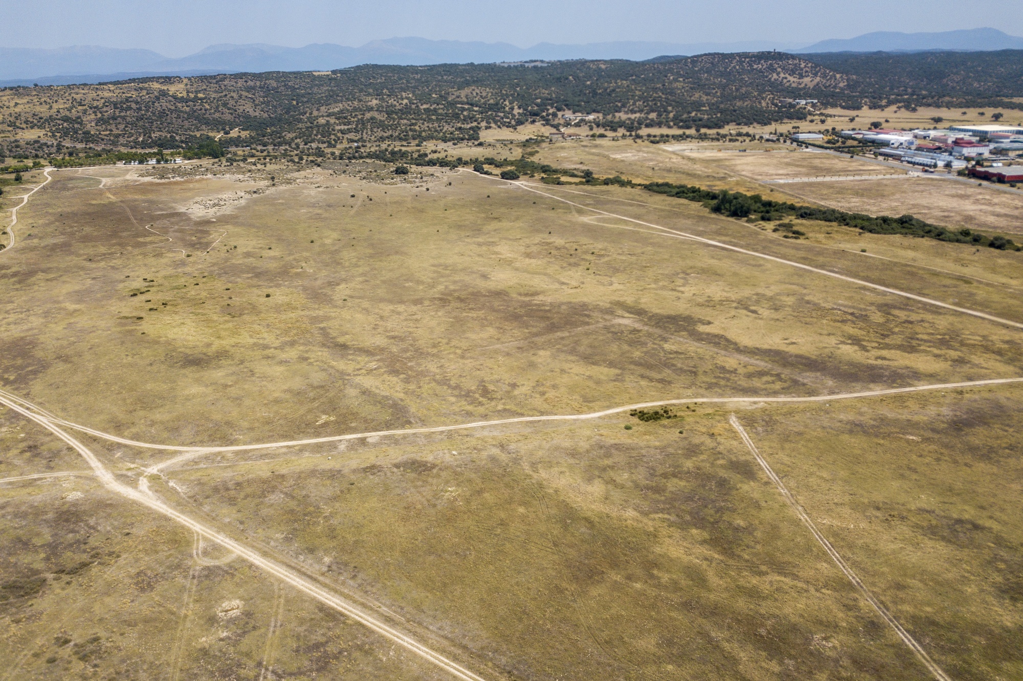 The proposed site of a Meta Platforms Inc. data center in Talavera de la Reina, Spain.