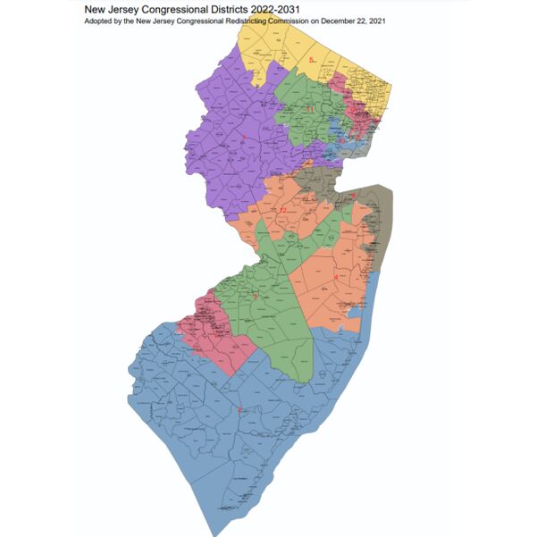 New Jersey Commission Approves Democratic Congressional Map | Bloomberg ...