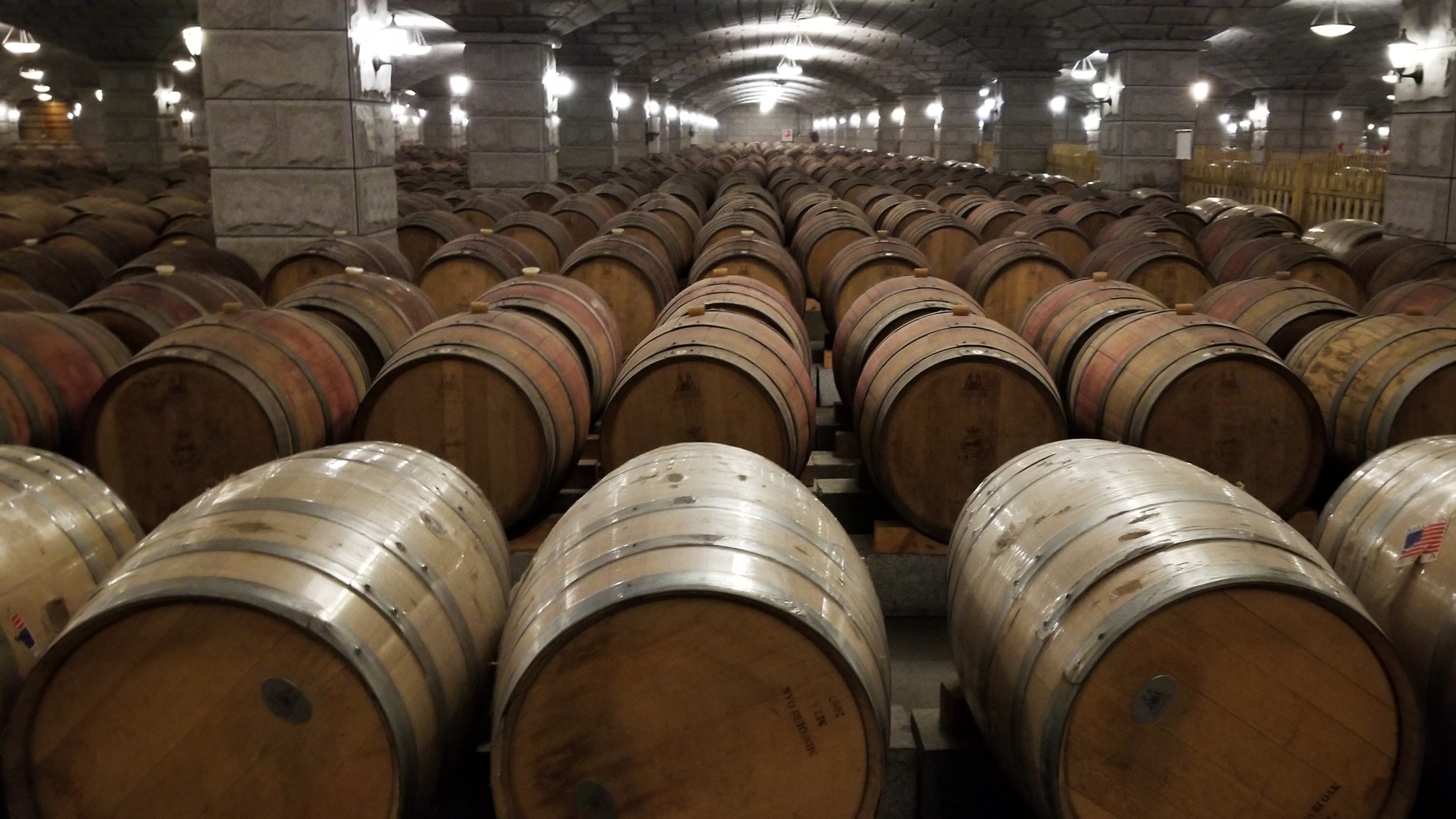 Cellar at the Zi Xuan Wine Estate on March 29.