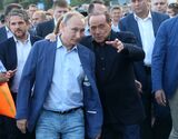 President Vladimir Putin and Silvio Berlusconi Visit Crimea