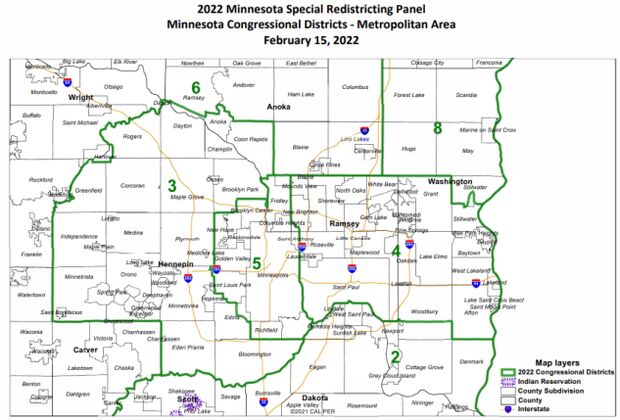 Redistricting  Saint Paul Minnesota