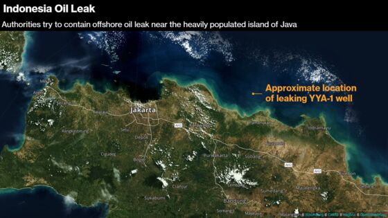 Indonesia May Plug Java Oil Spill Early as Crude Leak Eases