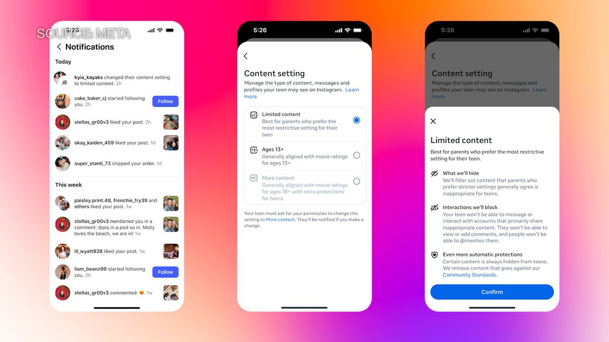 Instagram Follows Hollywood's 'PG-13' Footsteps