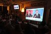 Watch Party Held For Debate Between California Governor Newsom And Florida Gov. DeSantis