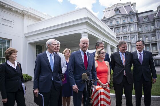 GOP Senators Say Biden’s Infrastructure Deal Back on Track