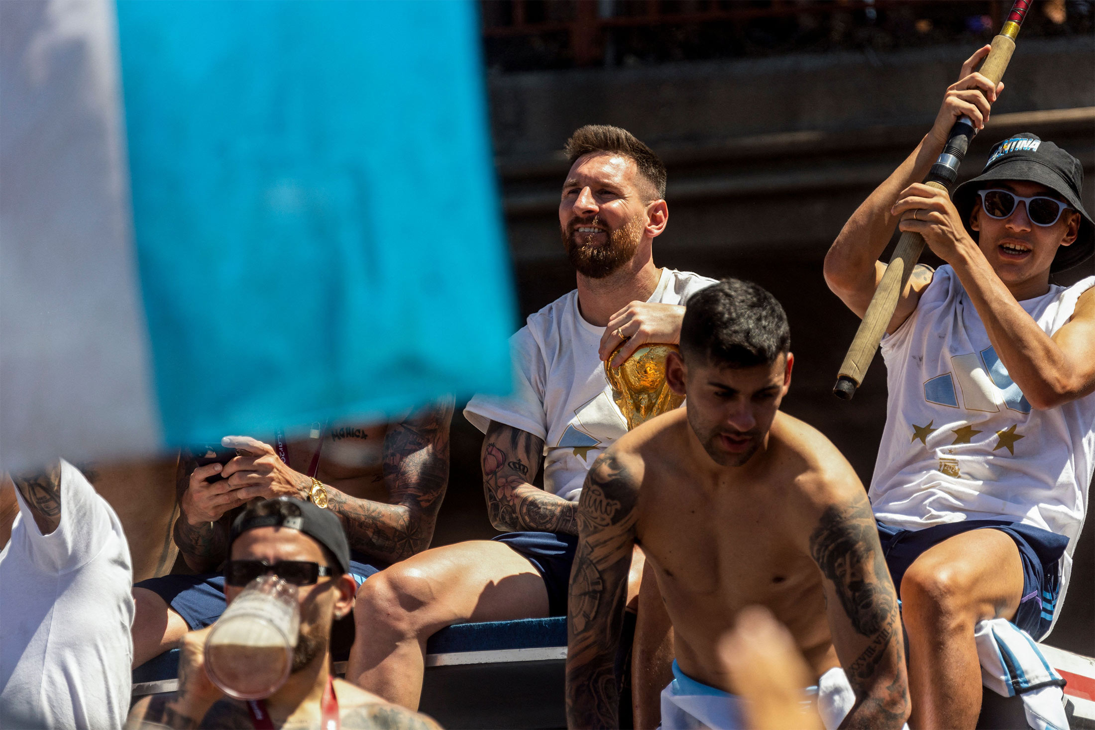 National holiday in Argentina for WC celebration with Messi and Co. on  Tuesday