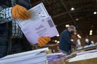 Early Voting Ballots Processed Ahead Of Presidential Election 