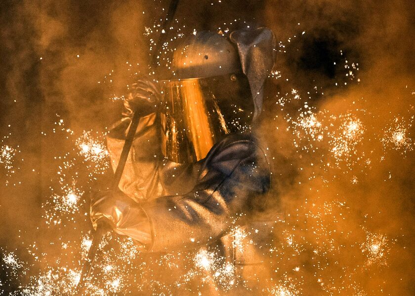 Steel Production At ThyssenKrupp In Duisburg