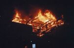 South Central burns on April 30, 1992, the second night of rioting.