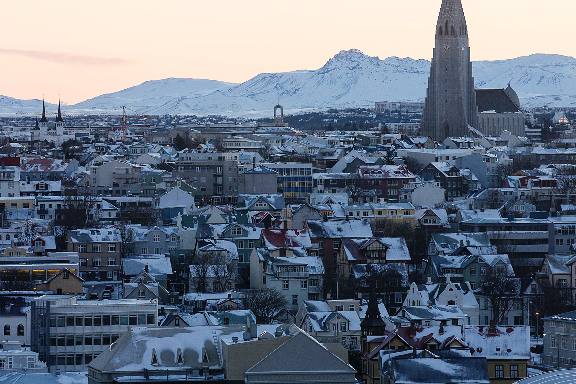 Reykjavik, Iceland, on Jan. 14, 2016.
