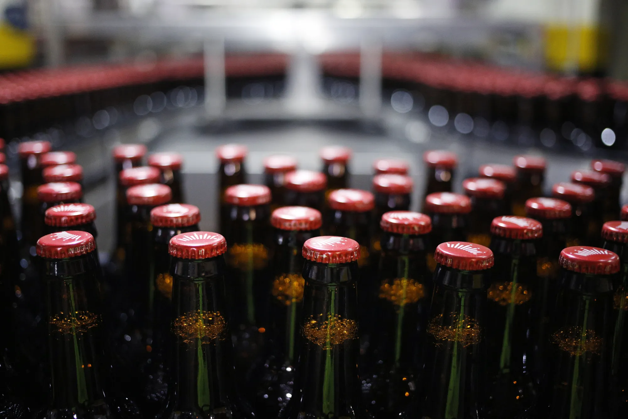 Inside The Anheuser-Busch InBev NV Budweiser Bottling Facility Ahead Of Earnings Figures 