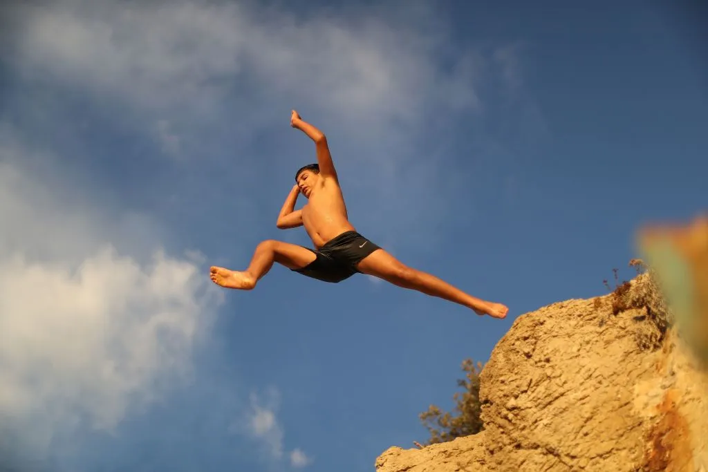 Look before you leap.
