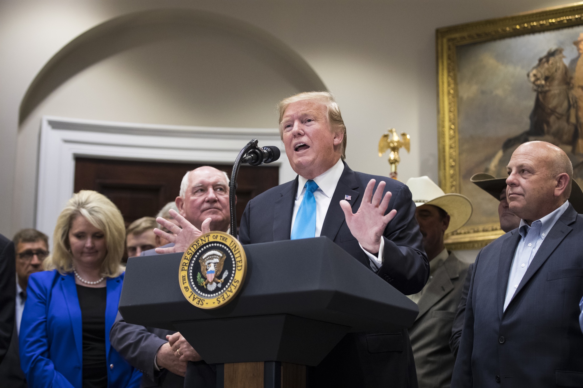 Trump Trade-War Aid Pays Off With Key Re-election Constituency - Bloomberg