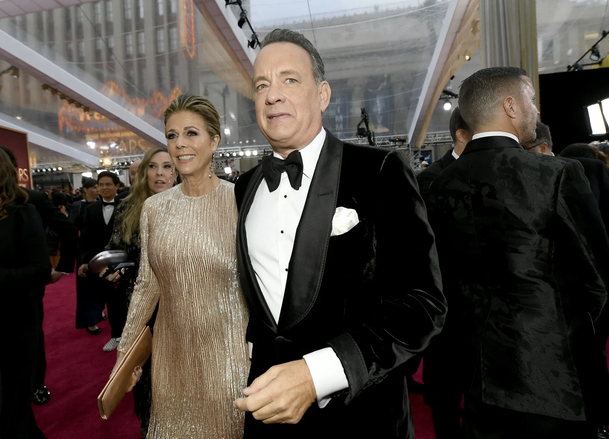 Tom Hanks and Rita Wilson.