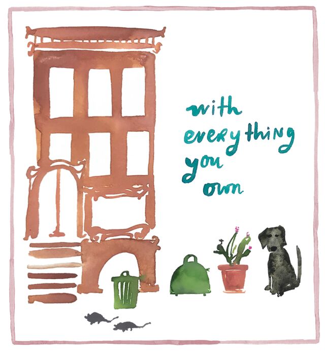 With everything you own