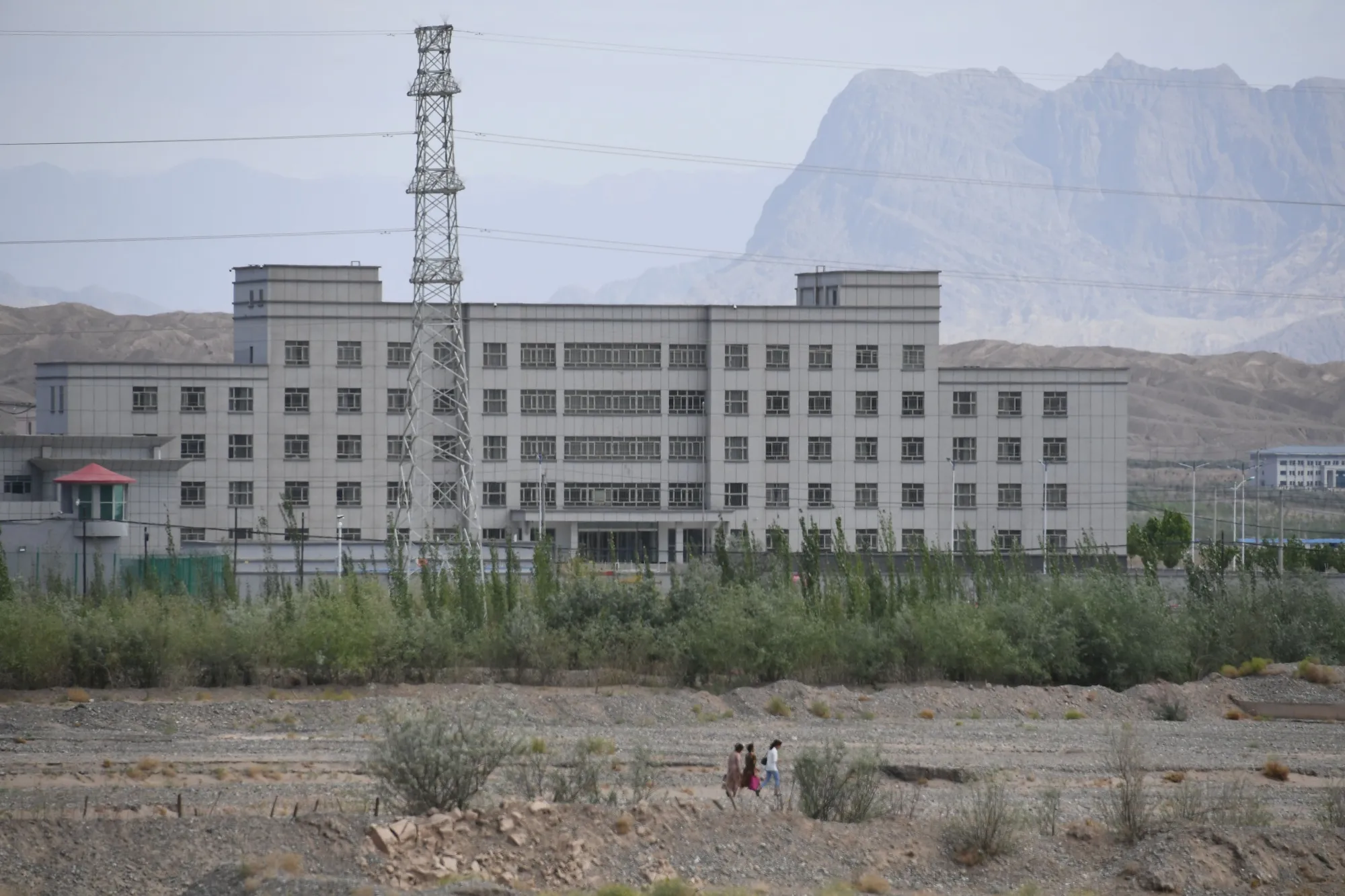 A facility believed to be a re-education camp where mostly Muslim ethnic minorities are detained, in Artux, north of Kashgar in China's western Xinjiang region.