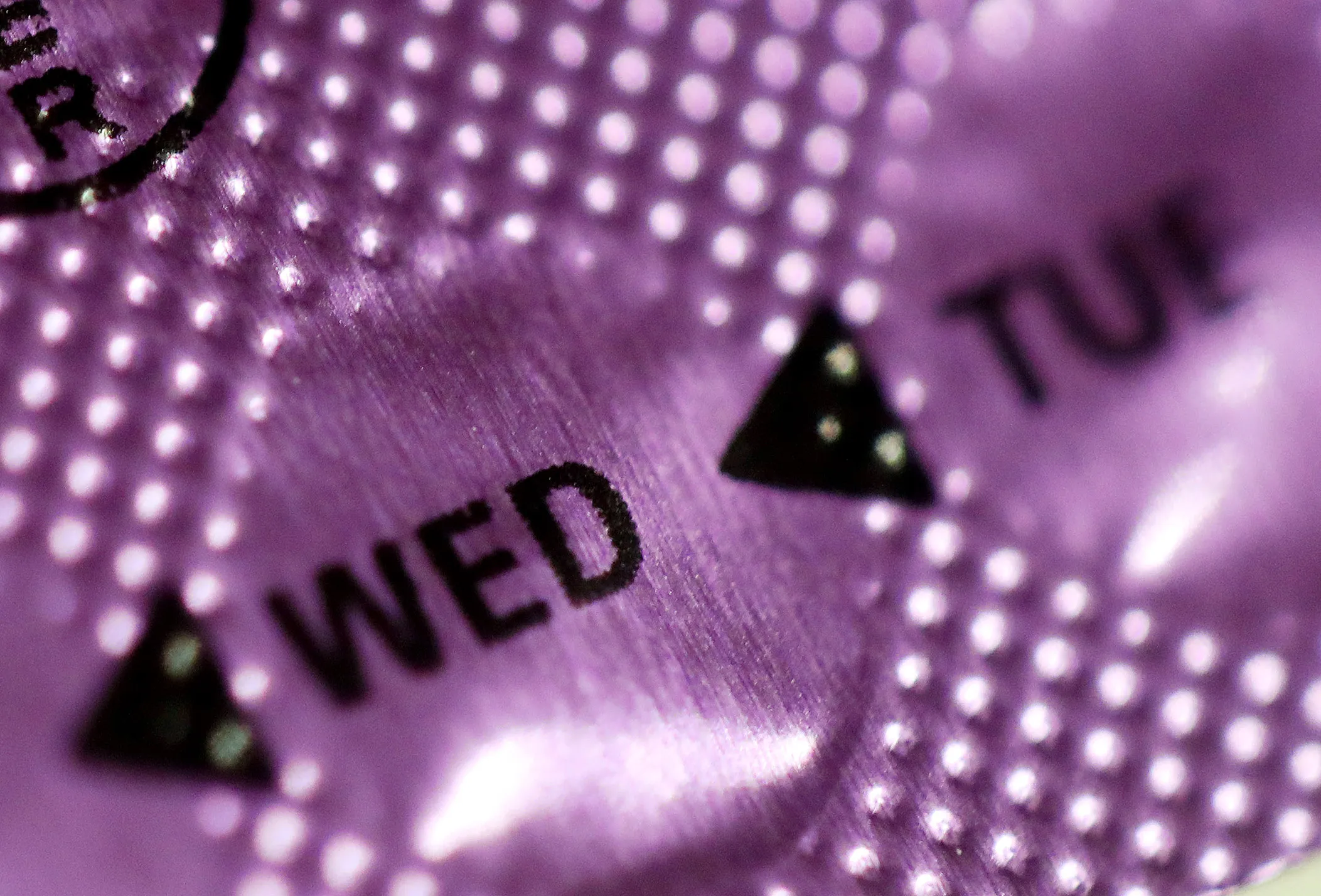 A pack containing oral contraceptive tablets.
