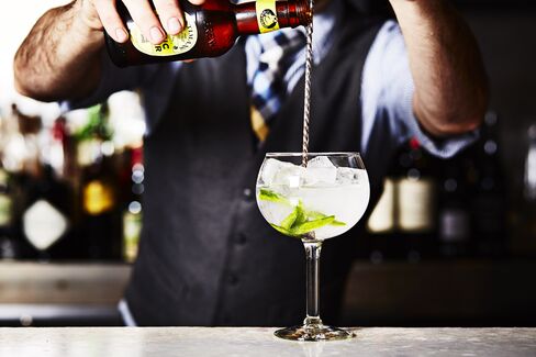 Brokers Gin, Coconut, Jalapeno, Fentimans Tonic at Sable Kitchen & Bar