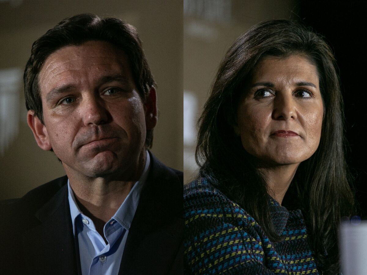 DeSantis, Haley Face New Primary in Doubt After Trump’s Iowa Win ...