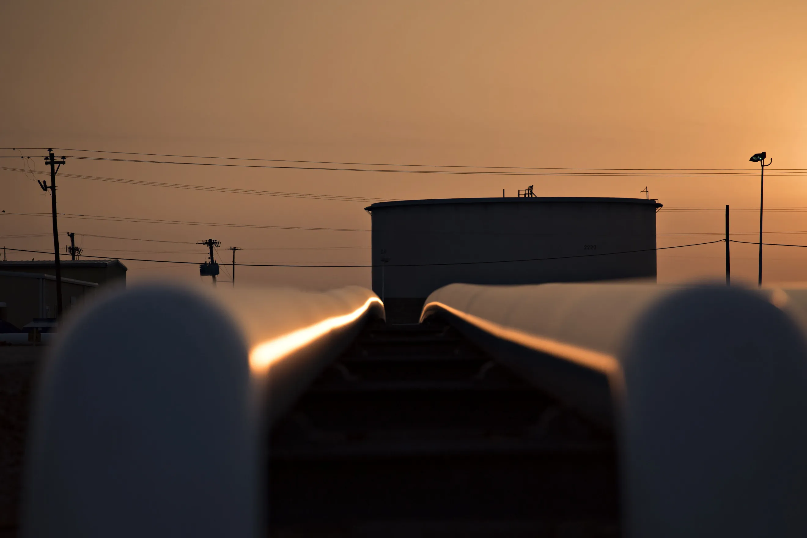 Views Of Largest U.S. Oil Hub As Stockpile Growth Slows