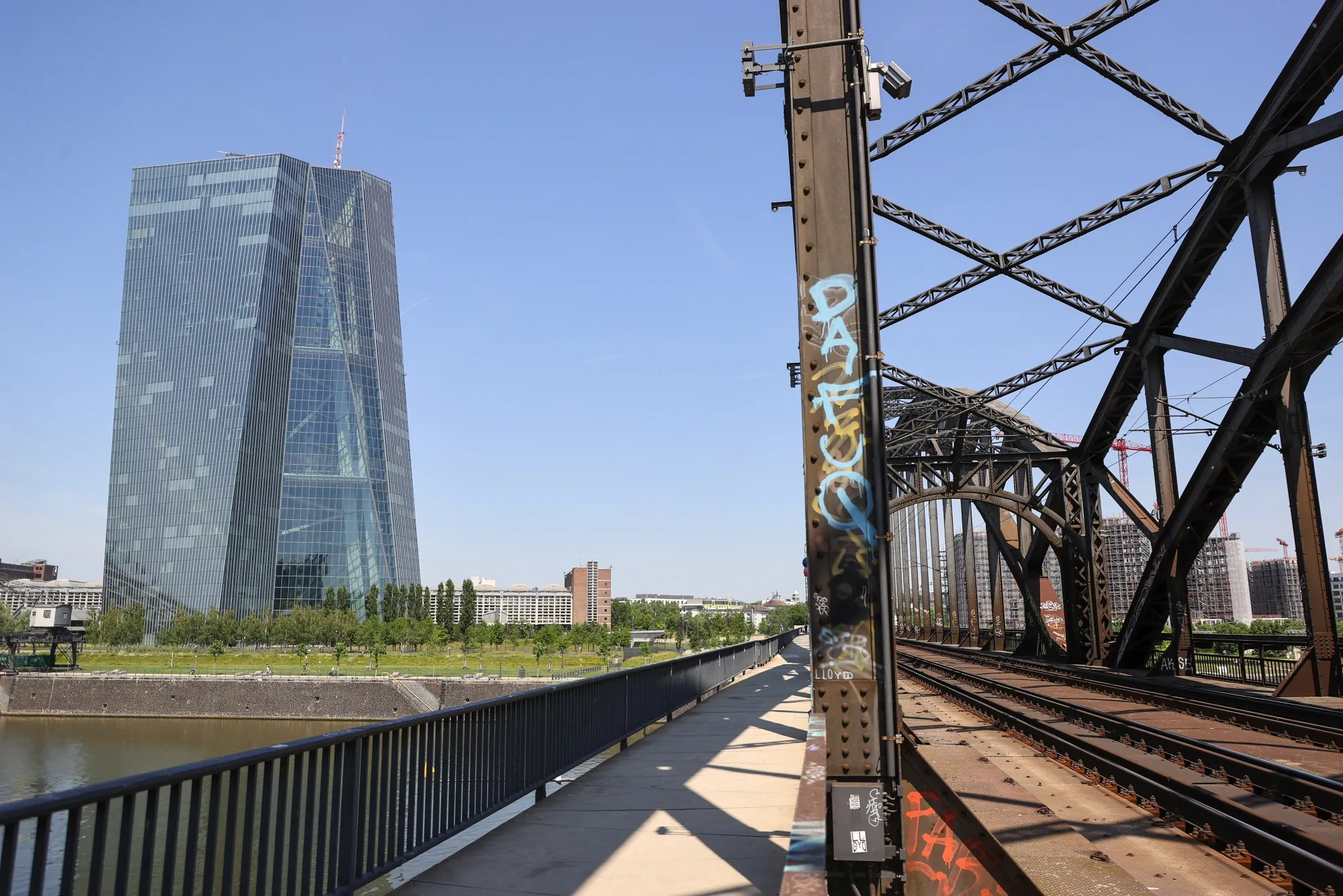 The European Central Bank (ECB) headquarters