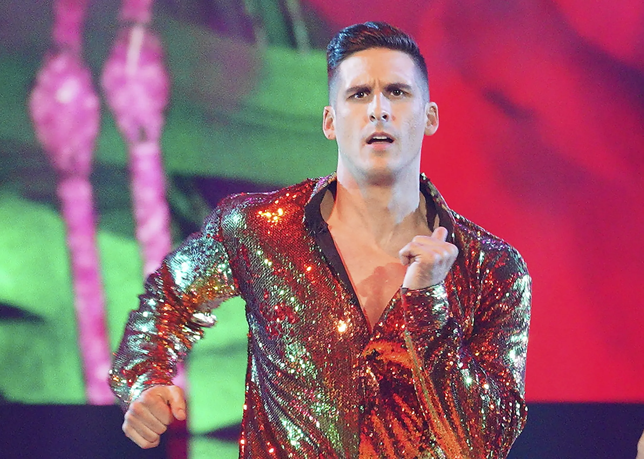 Peloton’s Cody Rigsby performs on “Dancing with the Stars.”