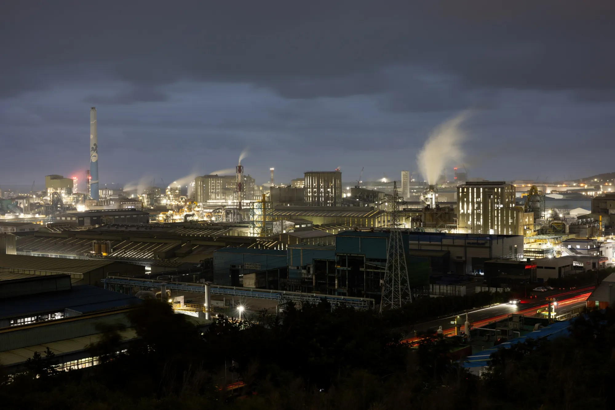 A Korea Zinc Co. smelting factory in Ulsan, South Korea.