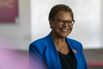 LA Mayoral Candidate Karen Bass Votes In California Primary Election