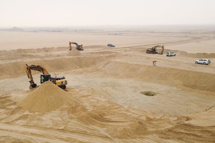 KUWAIT-AHMADI GOVERNORATE-CHINESE COMPANY-HOUSING PROJECT