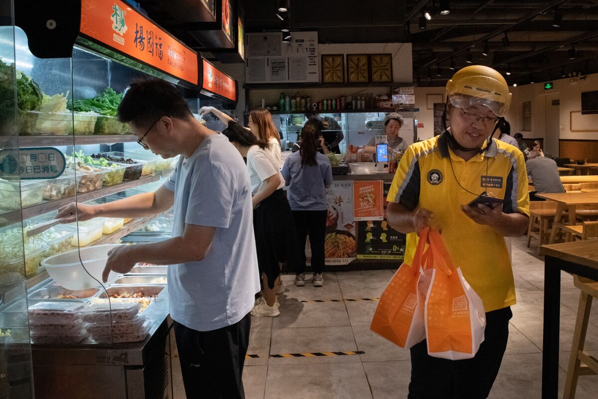 Meituan, JD.com’s Food Delivery War Worsens $100 Billion Rout