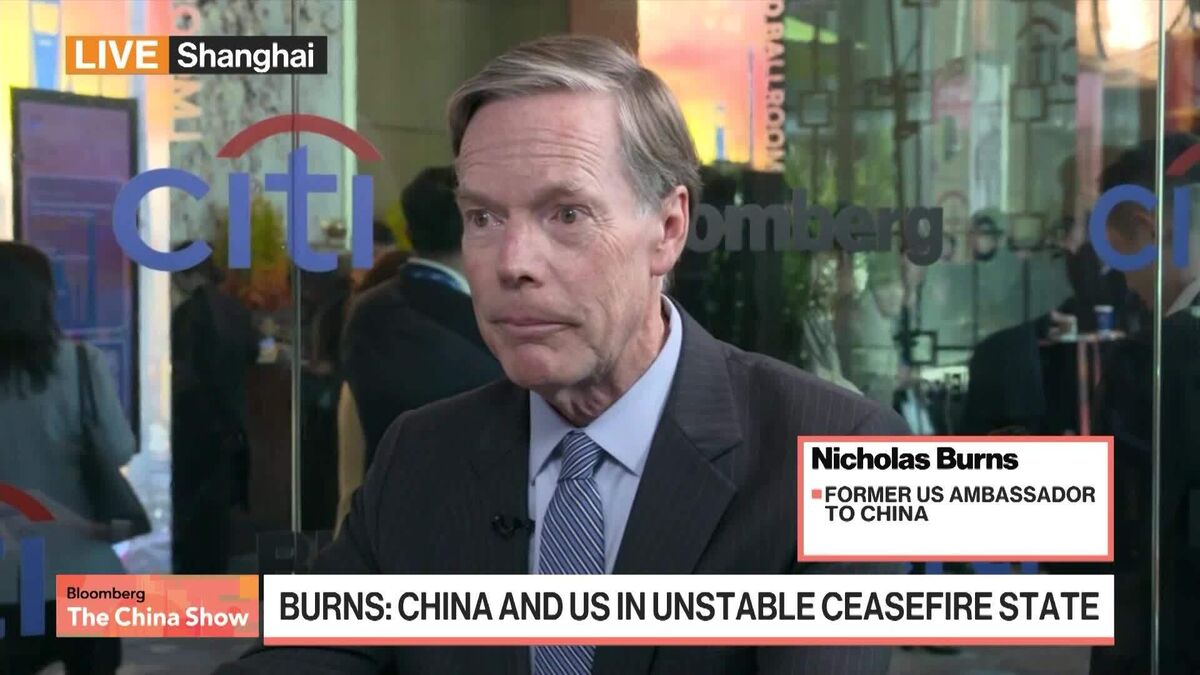 ⚫️ BLOOMBERG: "Nicholas Burns analizza le prospettive delle relazioni USA-Cina dopo la tregua commerciale"