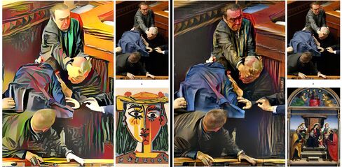 Using different images as a model, Deep Forger can take a single photograph and alter it to match various styles.