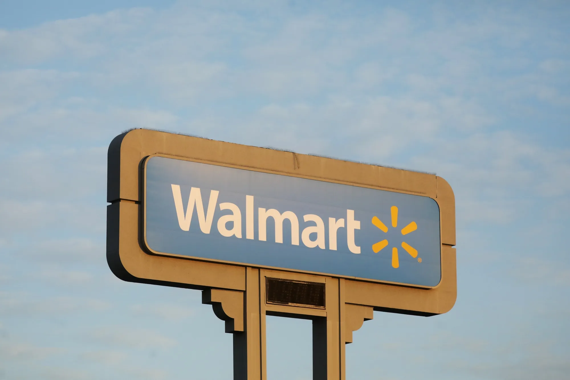 A Walmart Store Ahead Of Earnings Figures