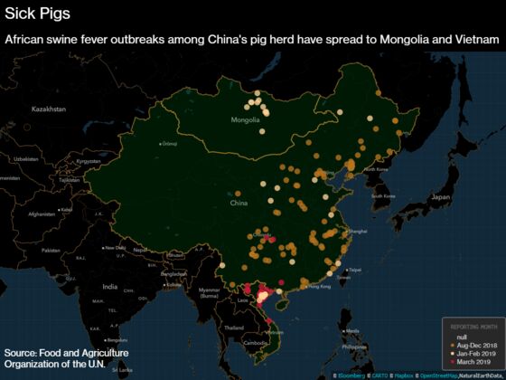 China Plans Record U.S. Pork Imports to Resolve Trade War