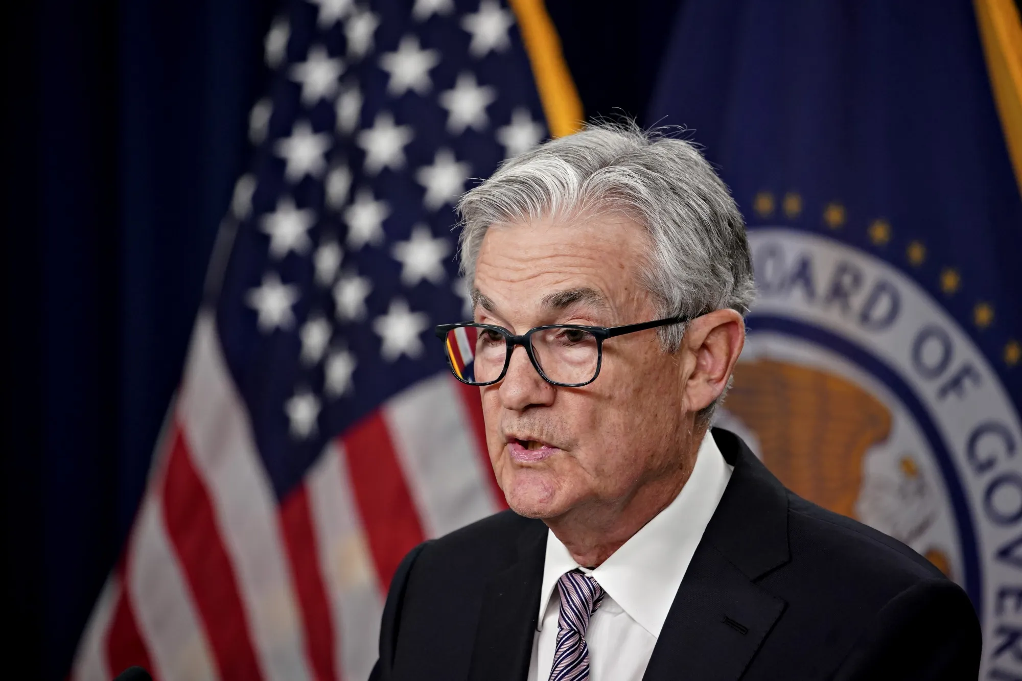 Jerome Powell, chairman of the US Federal Reserve&nbsp;