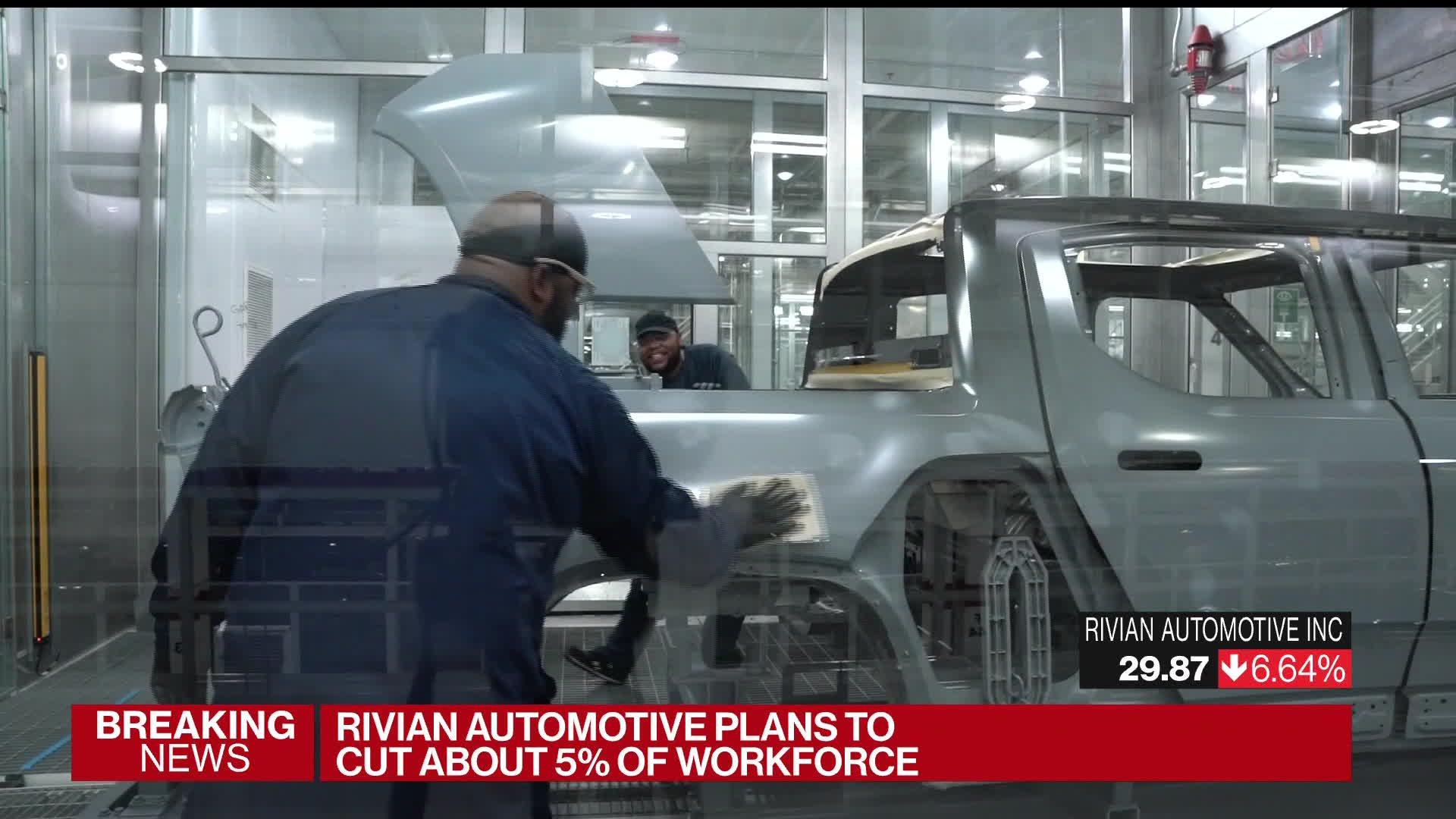 Watch Rivian Plans on Cutting Hundreds of Jobs Bloomberg
