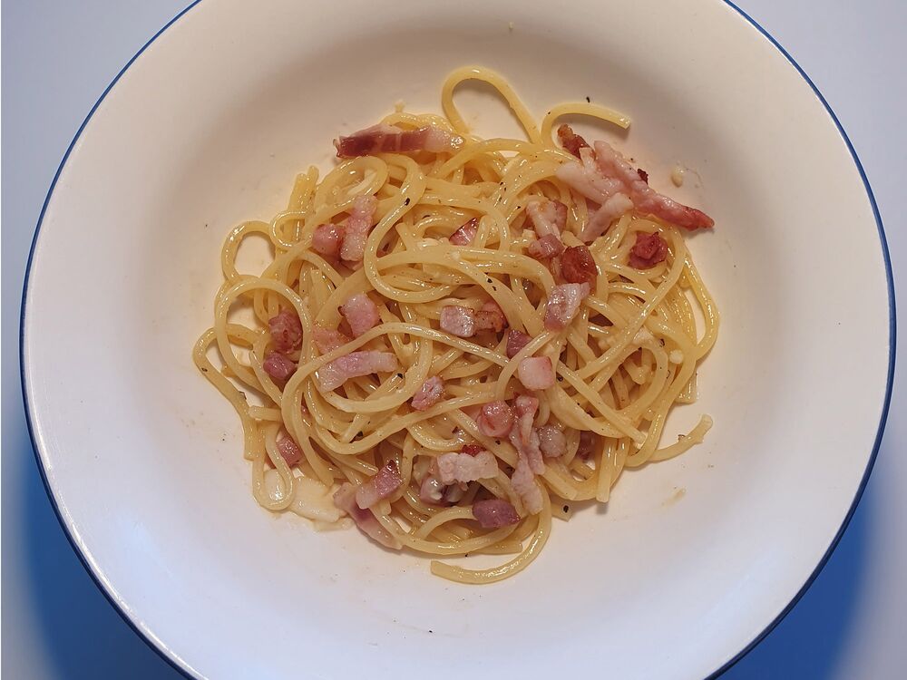 How To Make Italy S Best Food At Home Spaghetti Carbonara Bloomberg