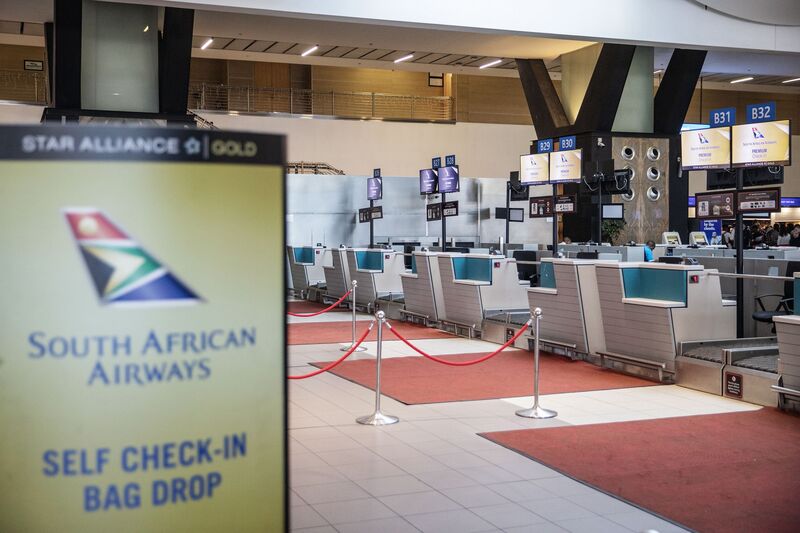 SAFRICA-TRANSPORT-SAA-STRIKE