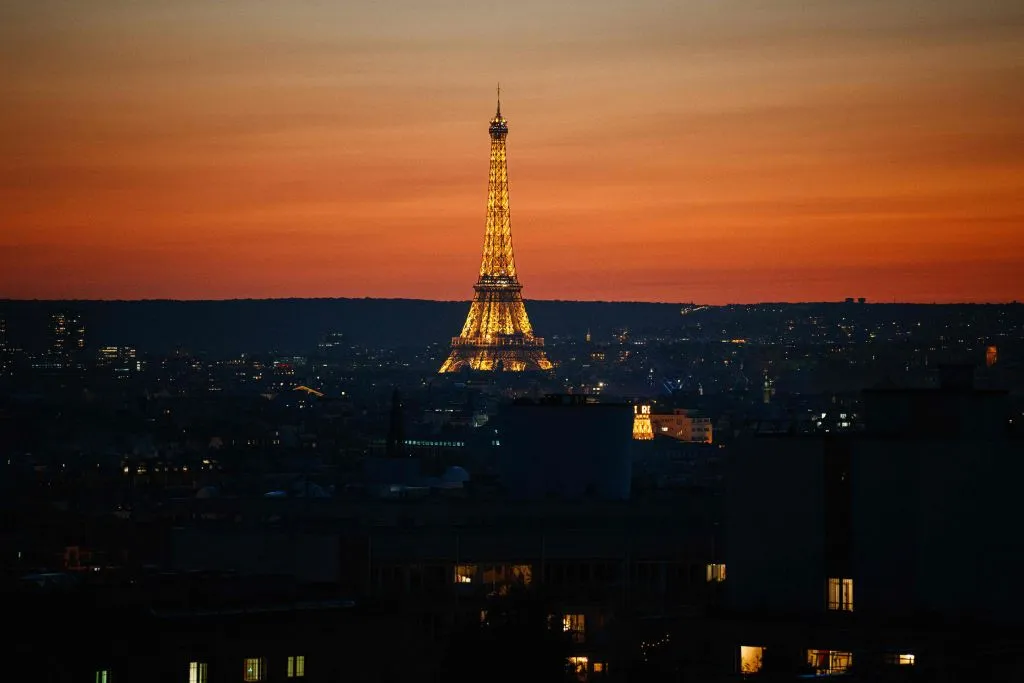 The Eiffel Tower.
