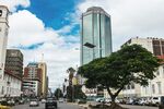 The Reserve Bank of Zimbabwe tower&nbsp;in Harare, Zimbabwe.