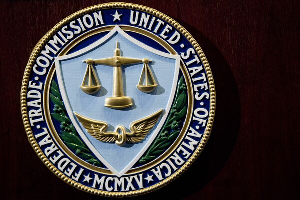 The Federal Trade Commission logo.