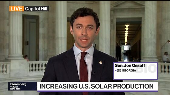 U.S. Must Cut Dependence on Chinese Solar Products, Ossoff Says