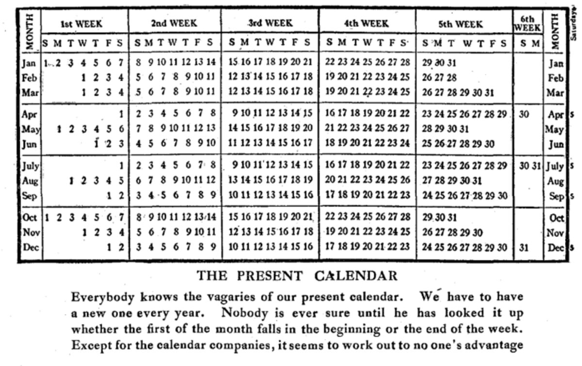 The Death and Life of the 13-Month Calendar - Bloomberg