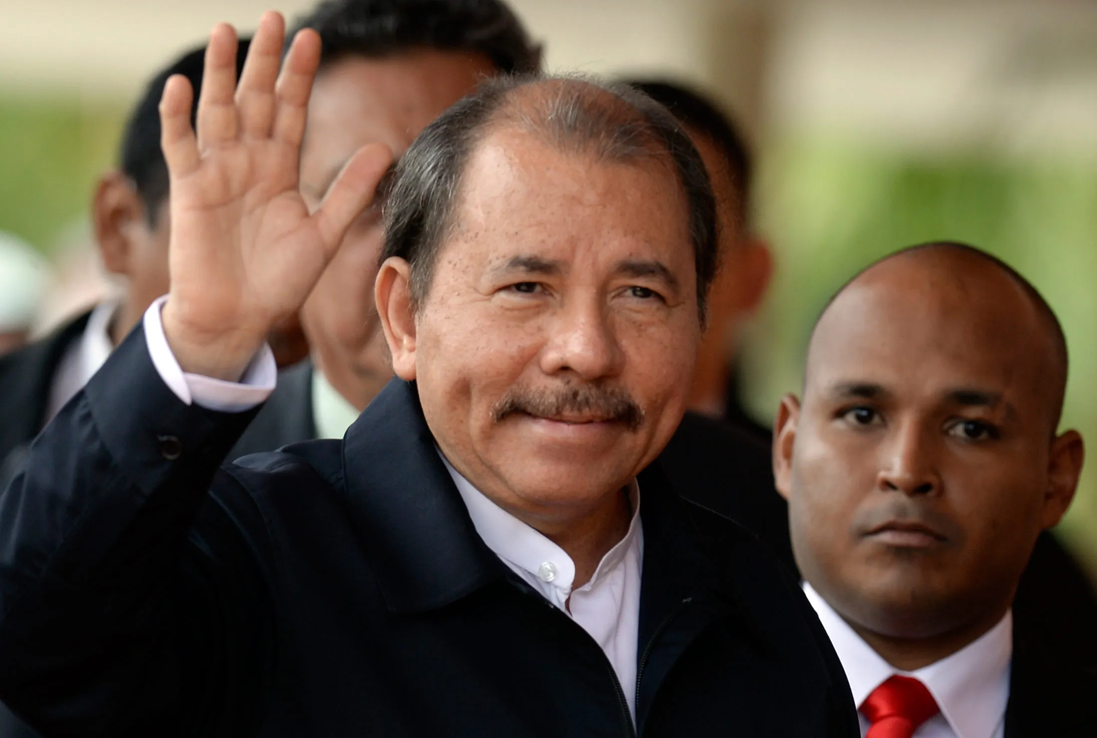 José Daniel Ortega Saavedra has been President of Nicaragua since 2007.
