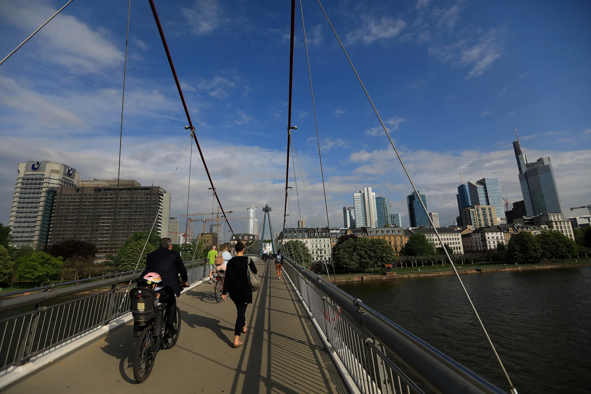 Frankfurt's Financial District As Brexit Prompts Move For 18 Banks