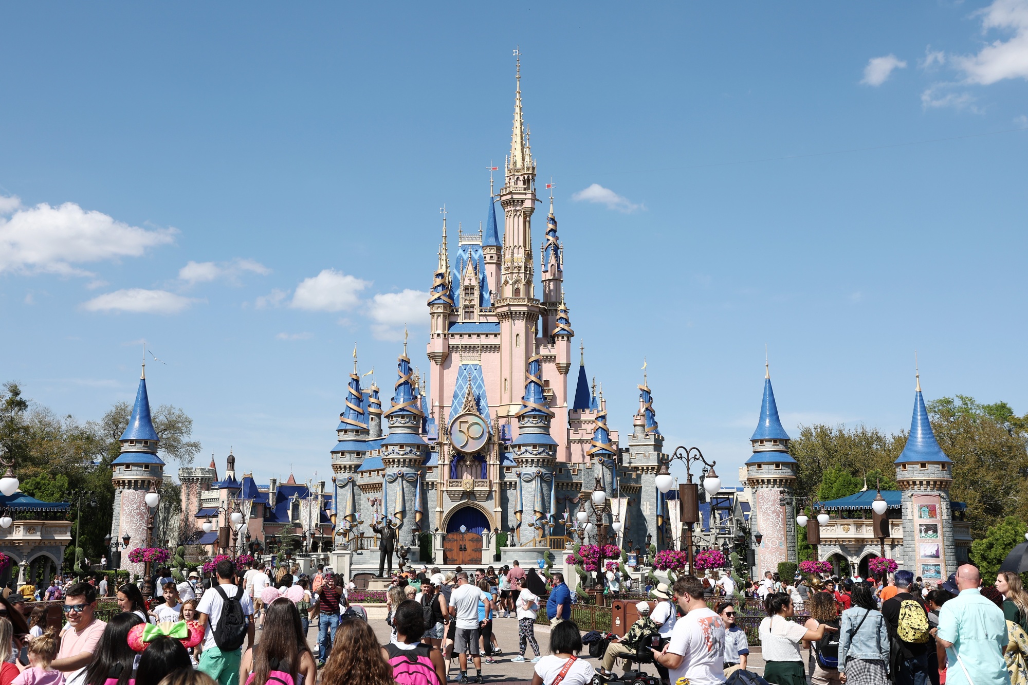 Cinderella's Castle at Walt Disney World&nbsp;in Lake Buena Vista, Florida.&nbsp;