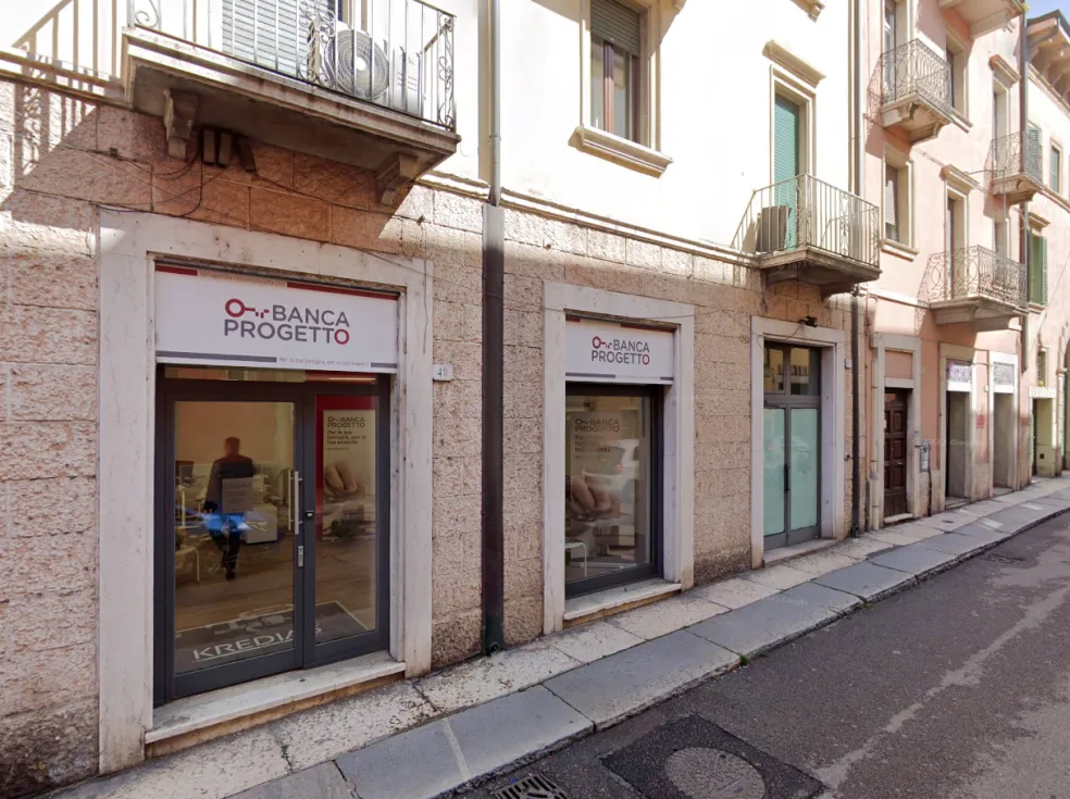 A Banco Progetto branch in Verona.