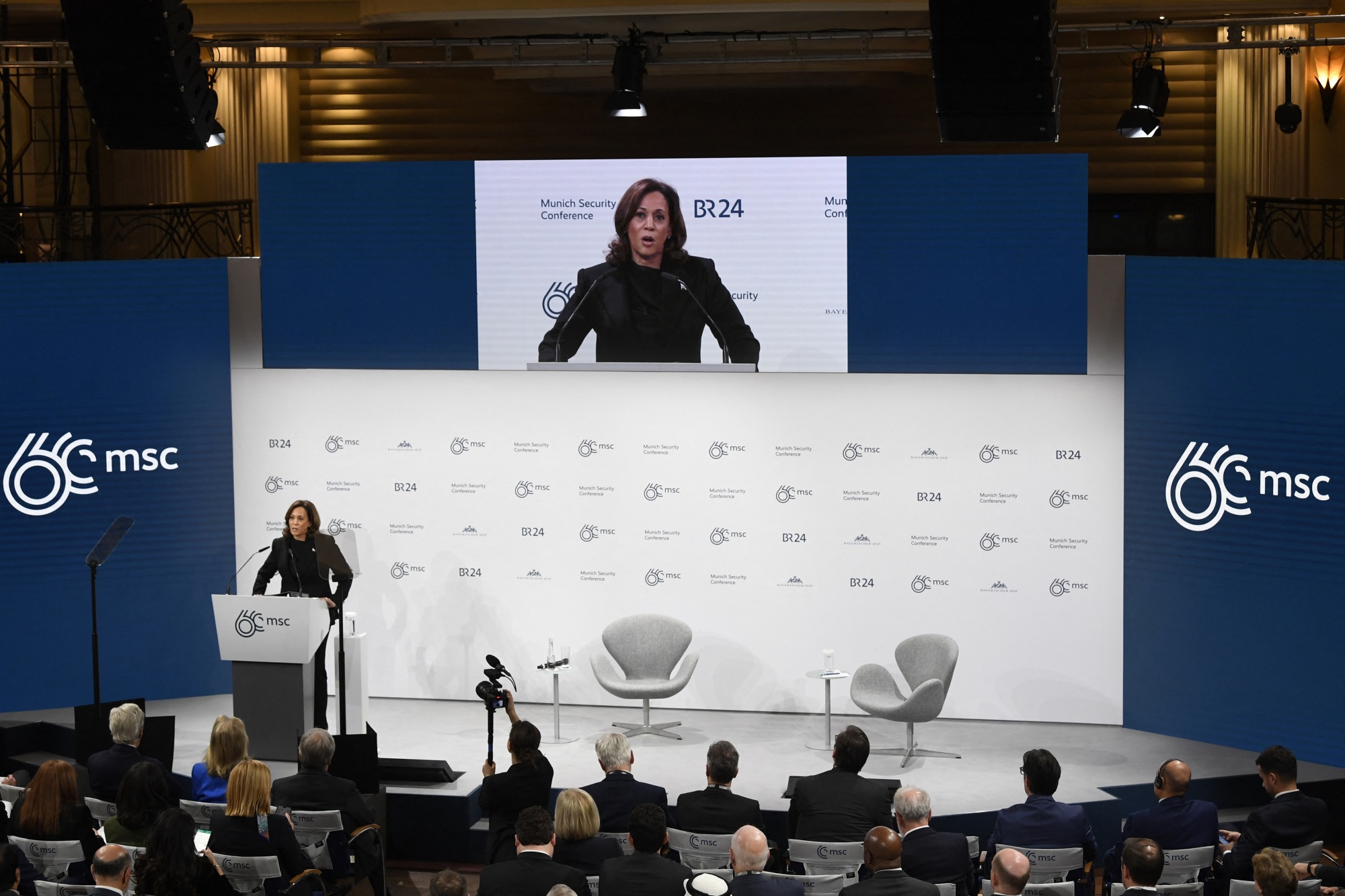 Kamala Harris Made the Most of Her Munich Moment - Bloomberg