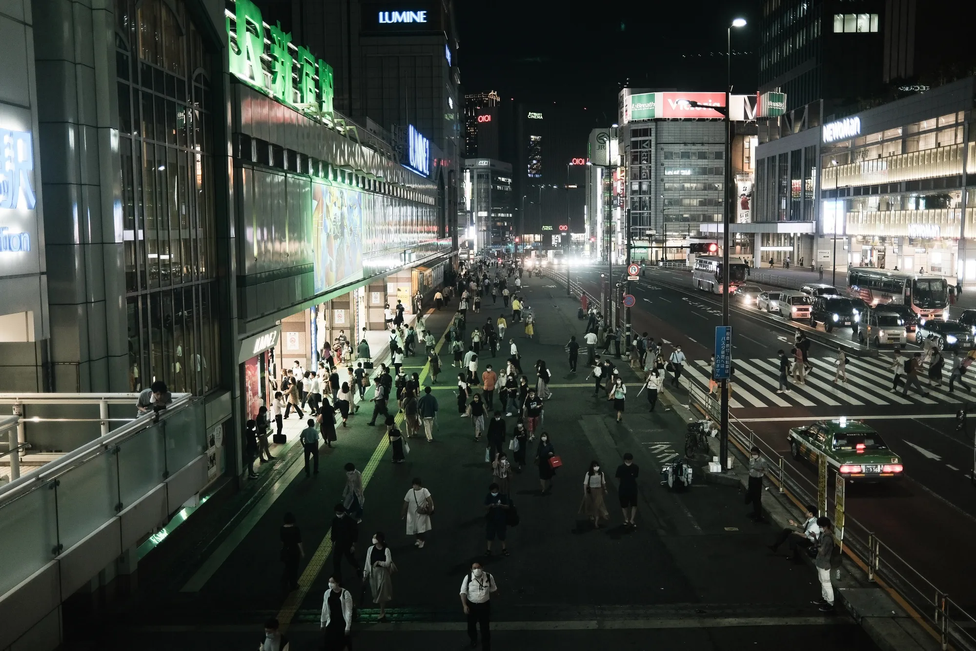 Shinjuku district in Tokyo, Japan, on July 22.